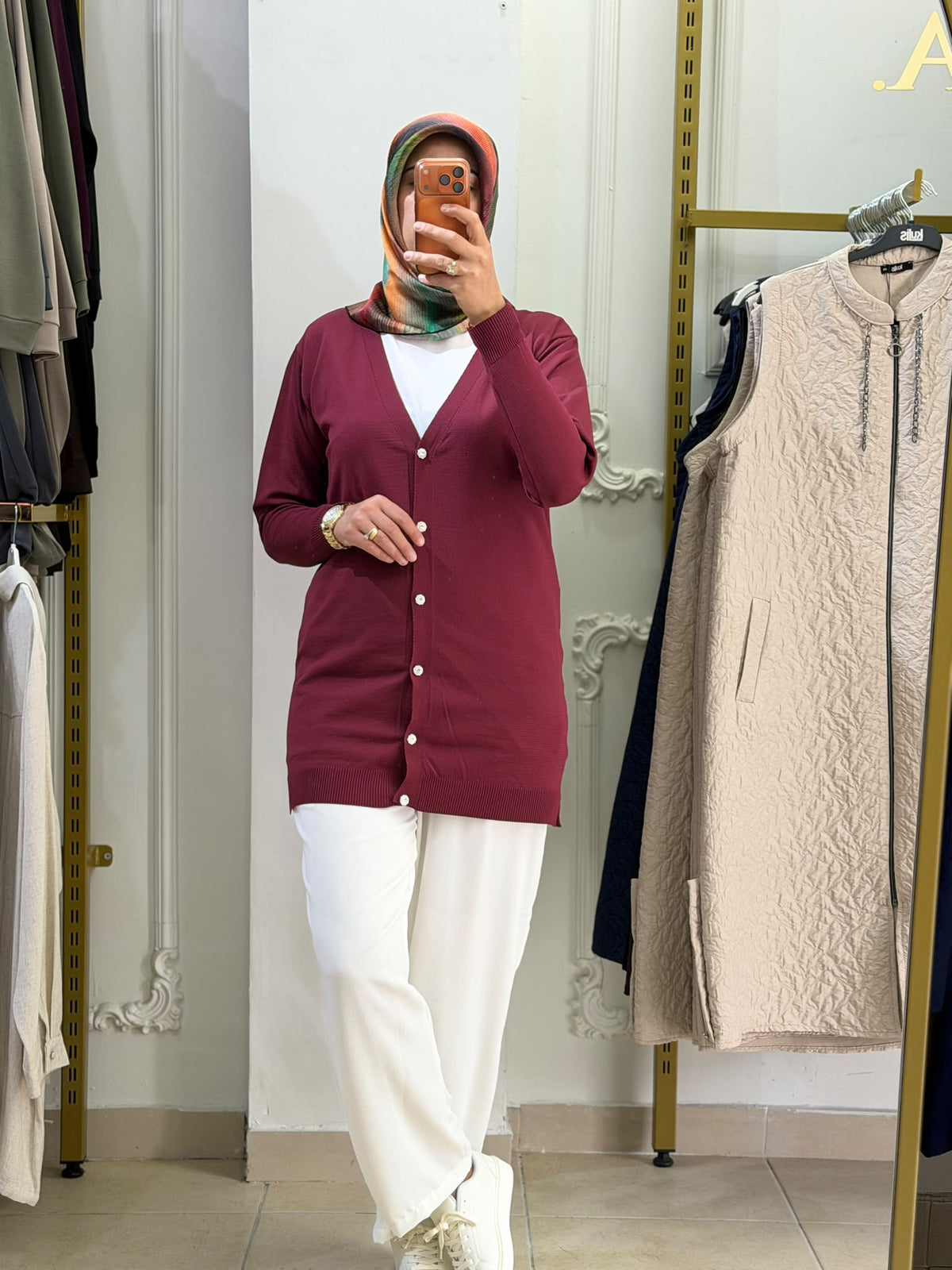 Merserize Kısa Hırka 1064 — Bordo [stokoz:X3ujEi9c9OnRDgEMHwcq%3ABordo%3A1%3Adj96rs]