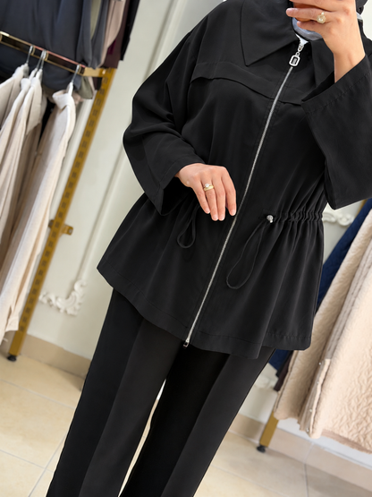 Oversize Kap Ceket 1031 — Siyah [stokoz:cVQE51f3pIgsoWHLmi8V%3ASiyah%3A1%3A11f25gp]