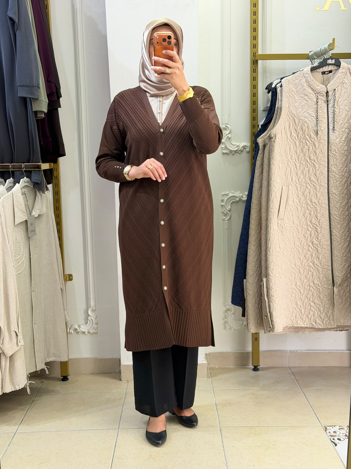 Merserize Hırka 1047 — Kahverengi [stokoz:XC41rcteCzVsyDUE63OM%3AKahverengi%3A2%3Acgp0vc]