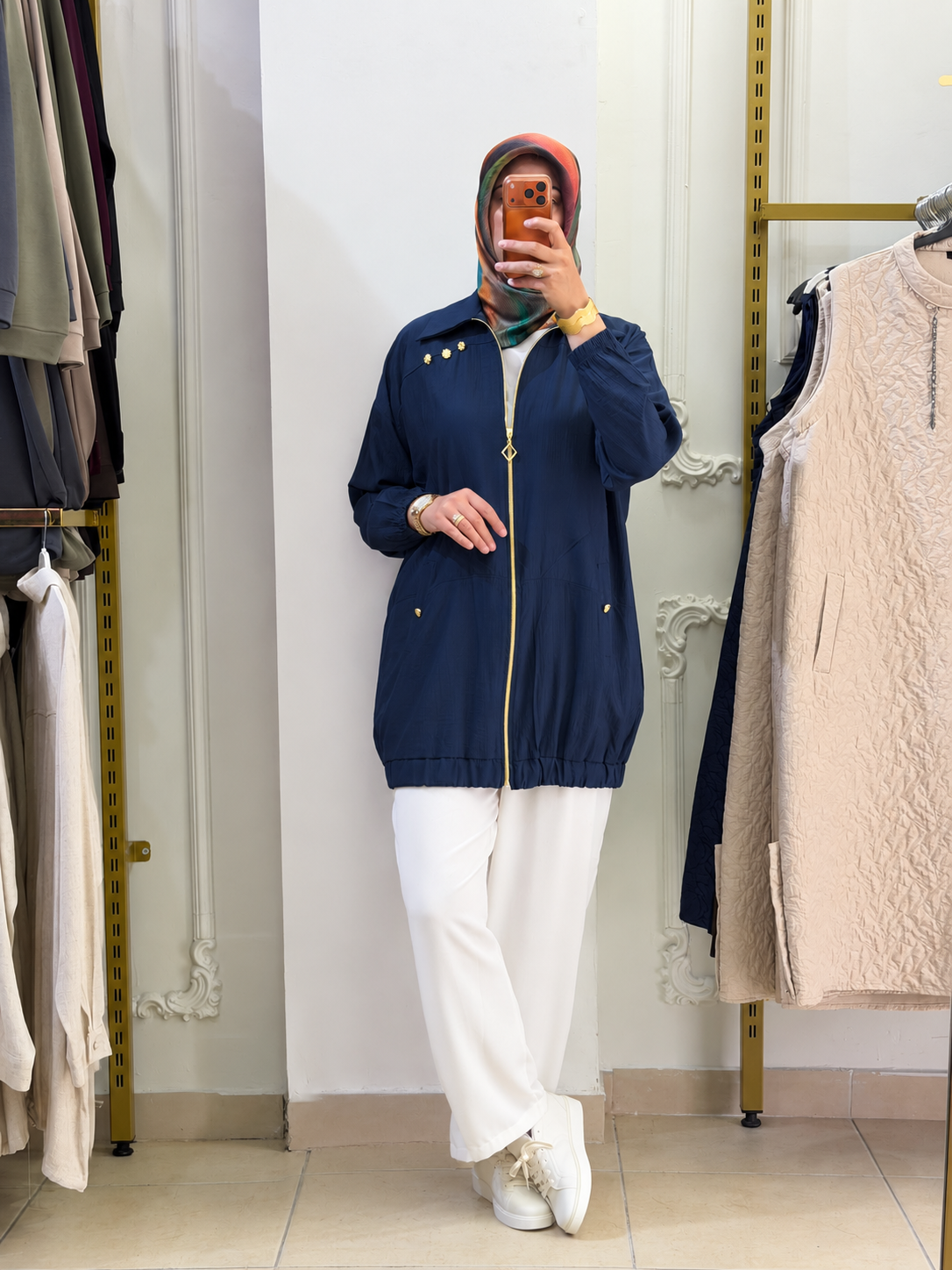 Fermuarlı Modal Kap 1029 — Lacivert [stokoz:4atWMD8WPKU4JRlk9biz%3ALacivert%3A1%3A234zle]