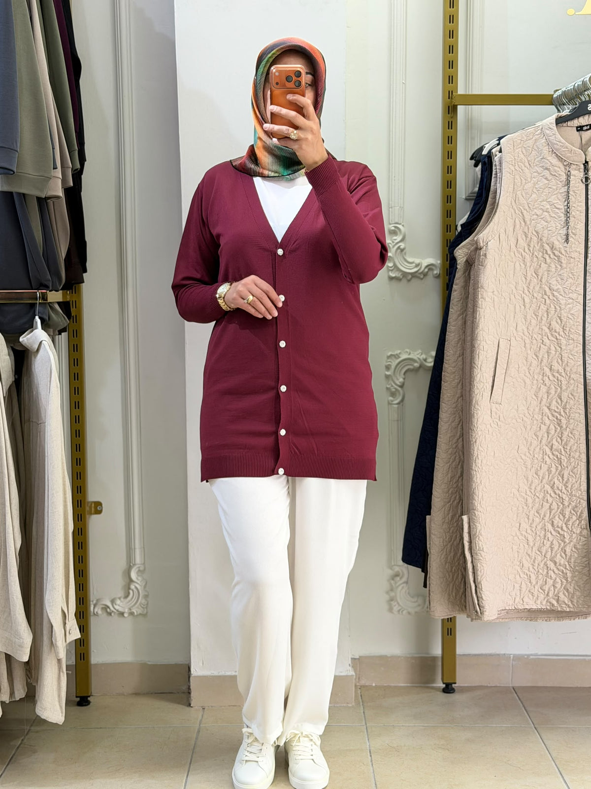 Merserize Kısa Hırka 1064 — Bordo [stokoz:X3ujEi9c9OnRDgEMHwcq%3ABordo%3A0%3Asn5yo5]