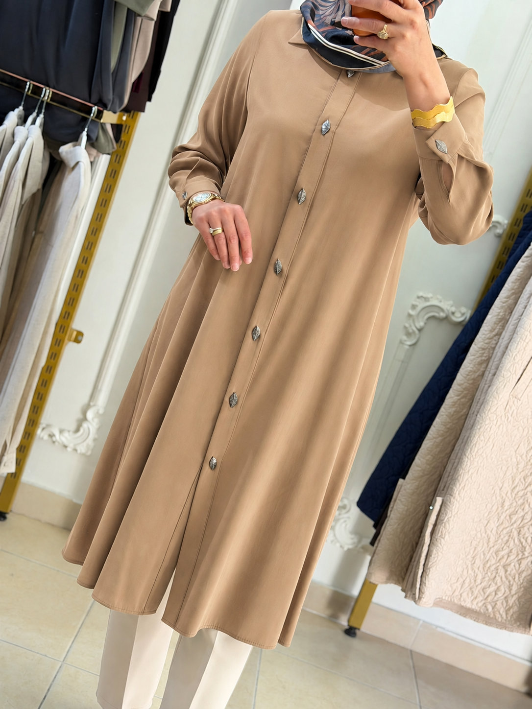 Yaprak Patlı Gömlek 1033 — Camel [stokoz:FKD5RNMtbLwO3rN1ilLJ%3ACamel%3A1%3Abdo2hr]