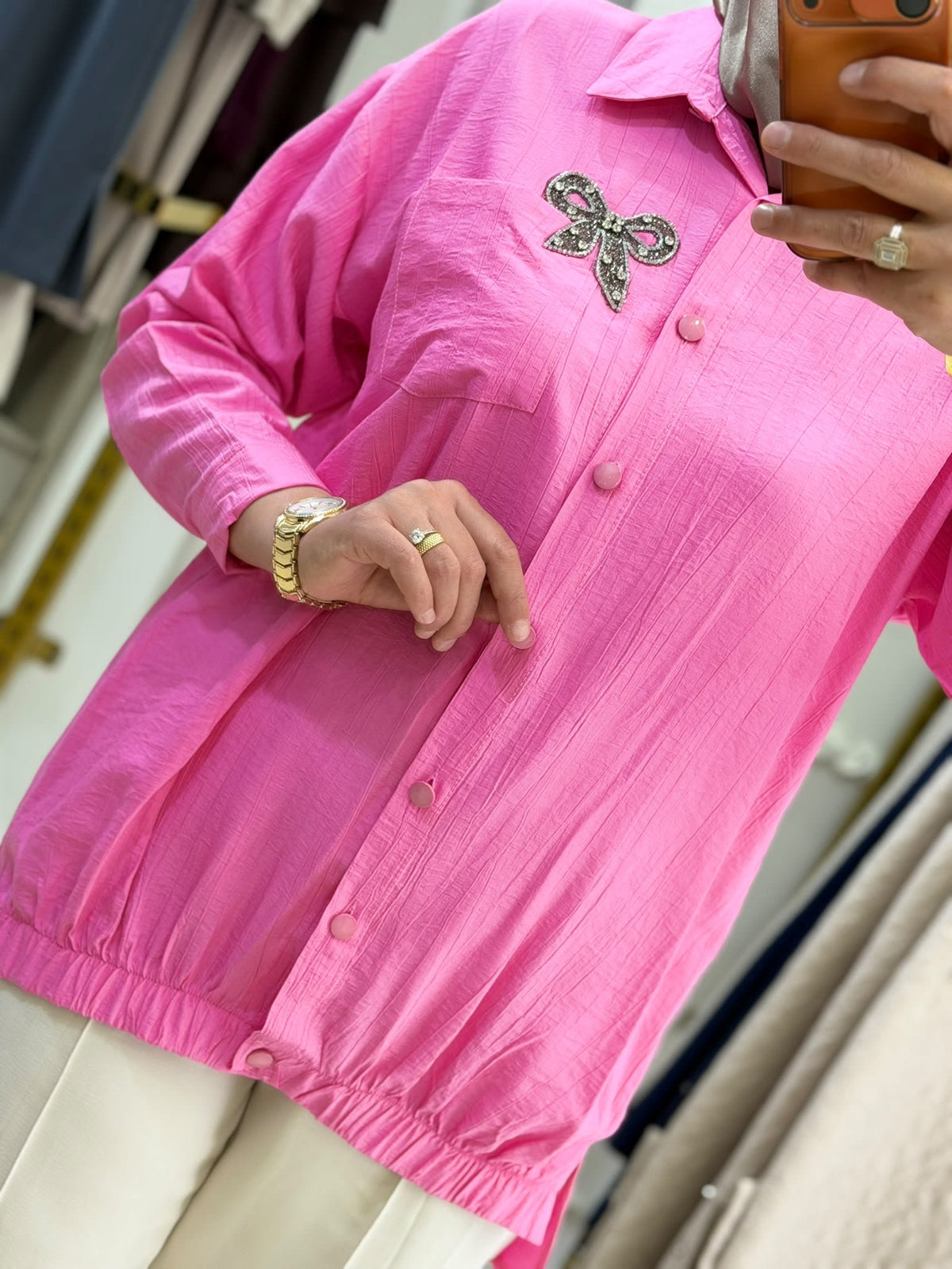 FİYONK TÜNİK 1016 — Pembe [stokoz:VT96PZ5Z9ECdCoNqdftV%3APembe%3A2%3A106d0za]