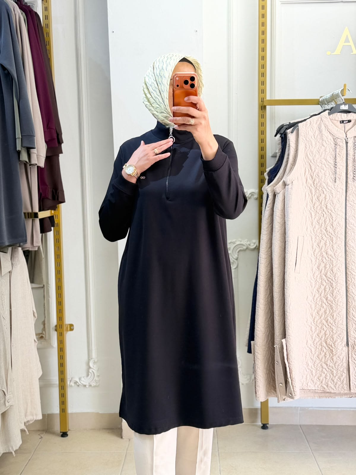 Kado Fermuarlı Tunik 1010 — Siyah [stokoz:Y2J5SMrPCXKJgJfyQpgI%3ASiyah%3A0%3A7860yo]
