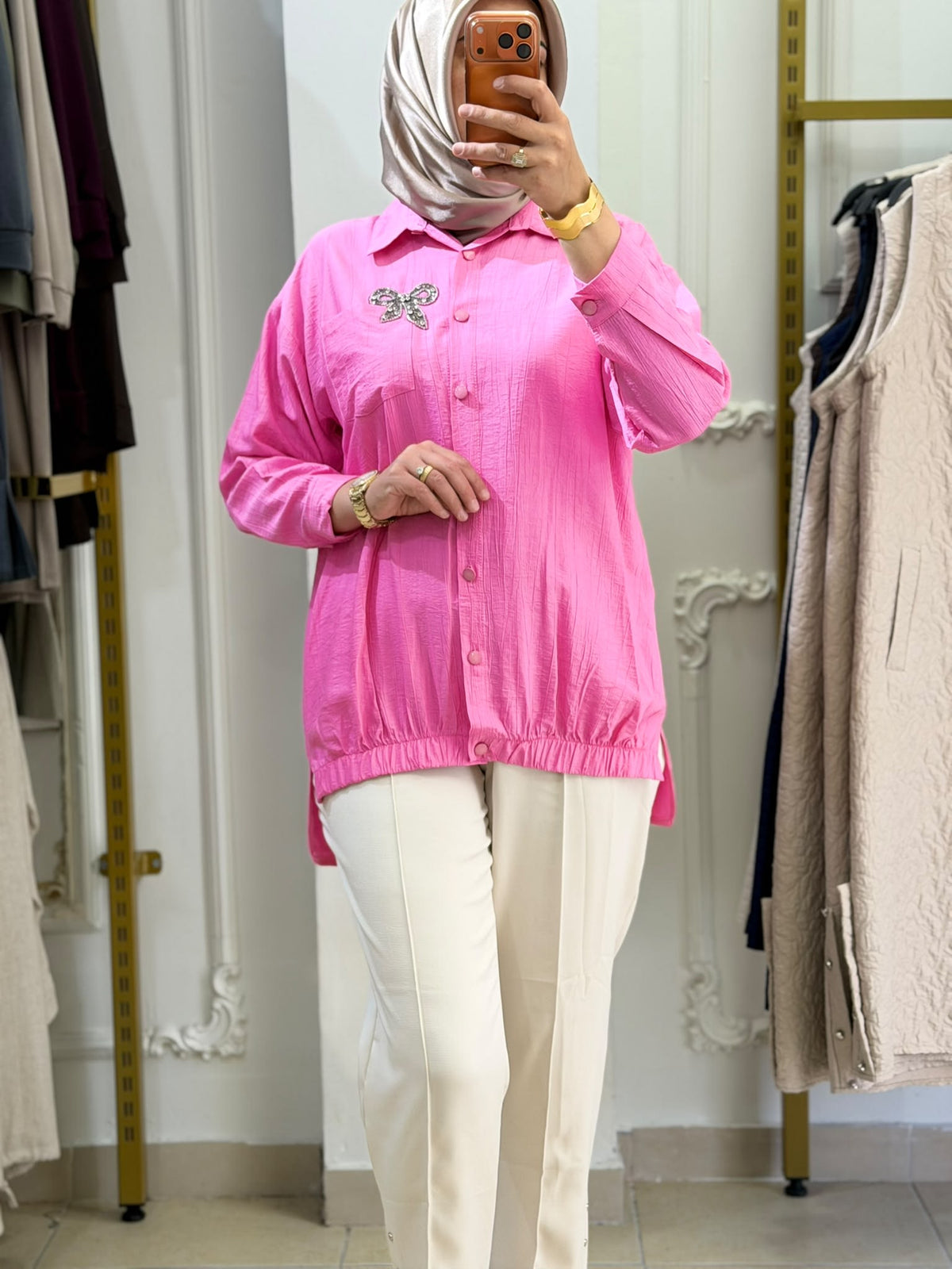 FİYONK TÜNİK 1016 — Pembe [stokoz:VT96PZ5Z9ECdCoNqdftV%3APembe%3A0%3A5m59p0]