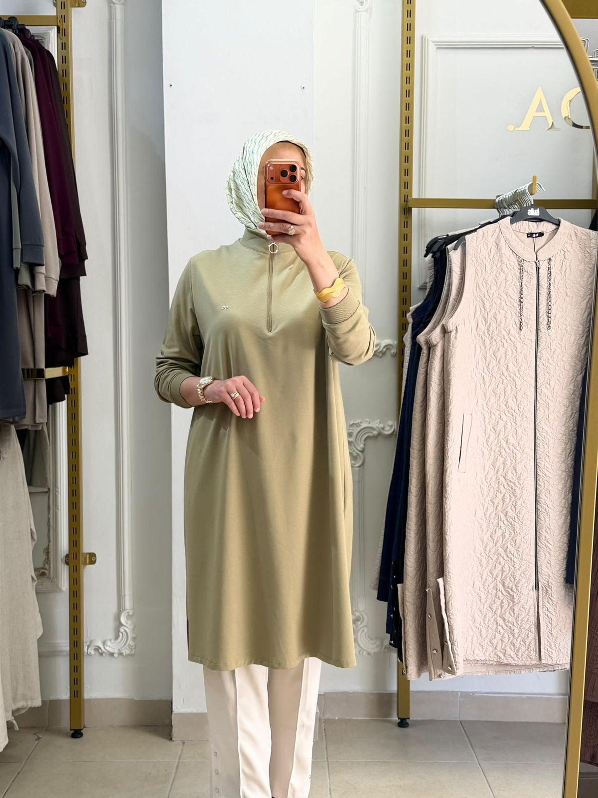Kado Fermuarlı Tunik 1010 — Yeşil [stokoz:Y2J5SMrPCXKJgJfyQpgI%3AYe%C5%9Fil%3A0%3A166av7j]
