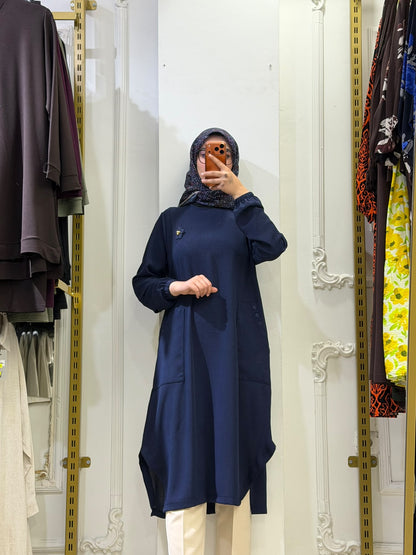 Mevlana Tunik 1050 — Lacivert [stokoz:8kSp3X69pNUOiW9MtYUv%3ALacivert%3A1%3Akjxoly]