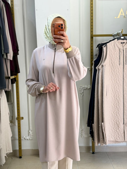 KADO DİK YAKA TUNİK 1011 — Taş [stokoz:y7Wa48O1BmNF3tOYqsmj%3ATa%C5%9F%3A0%3Ahzsh9h]