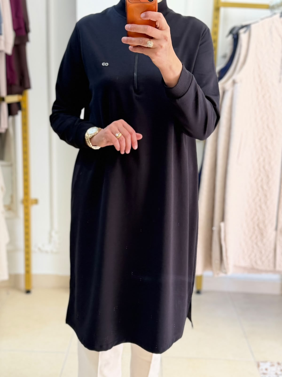Kado Fermuarlı Tunik 1010 — Siyah [stokoz:Y2J5SMrPCXKJgJfyQpgI%3ASiyah%3A1%3Adsjqql]