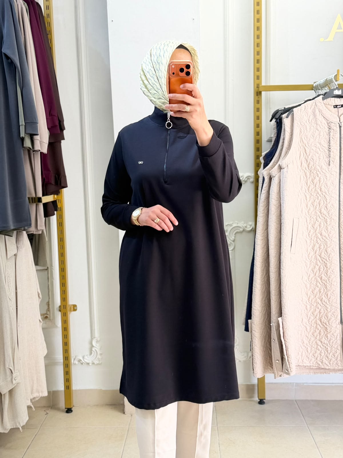 Kado Fermuarlı Tunik 1010 — Siyah [stokoz:Y2J5SMrPCXKJgJfyQpgI%3ASiyah%3A2%3Avr2yp8]