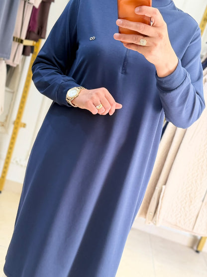 Kado Fermuarlı Tunik 1010 — Lacivert [stokoz:Y2J5SMrPCXKJgJfyQpgI%3ALacivert%3A2%3Apl0mox]