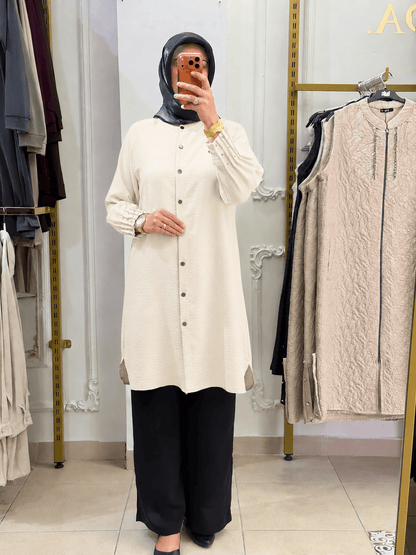 Selvin Tunik 1024 — Krem [stokoz:Al76z7VZjNhFO6VUO7D9%3AKrem%3A0%3A10hli64]
