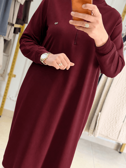 Kado Fermuarlı Tunik 1010 — Bordo [stokoz:Y2J5SMrPCXKJgJfyQpgI%3ABordo%3A2%3A1uowchd]