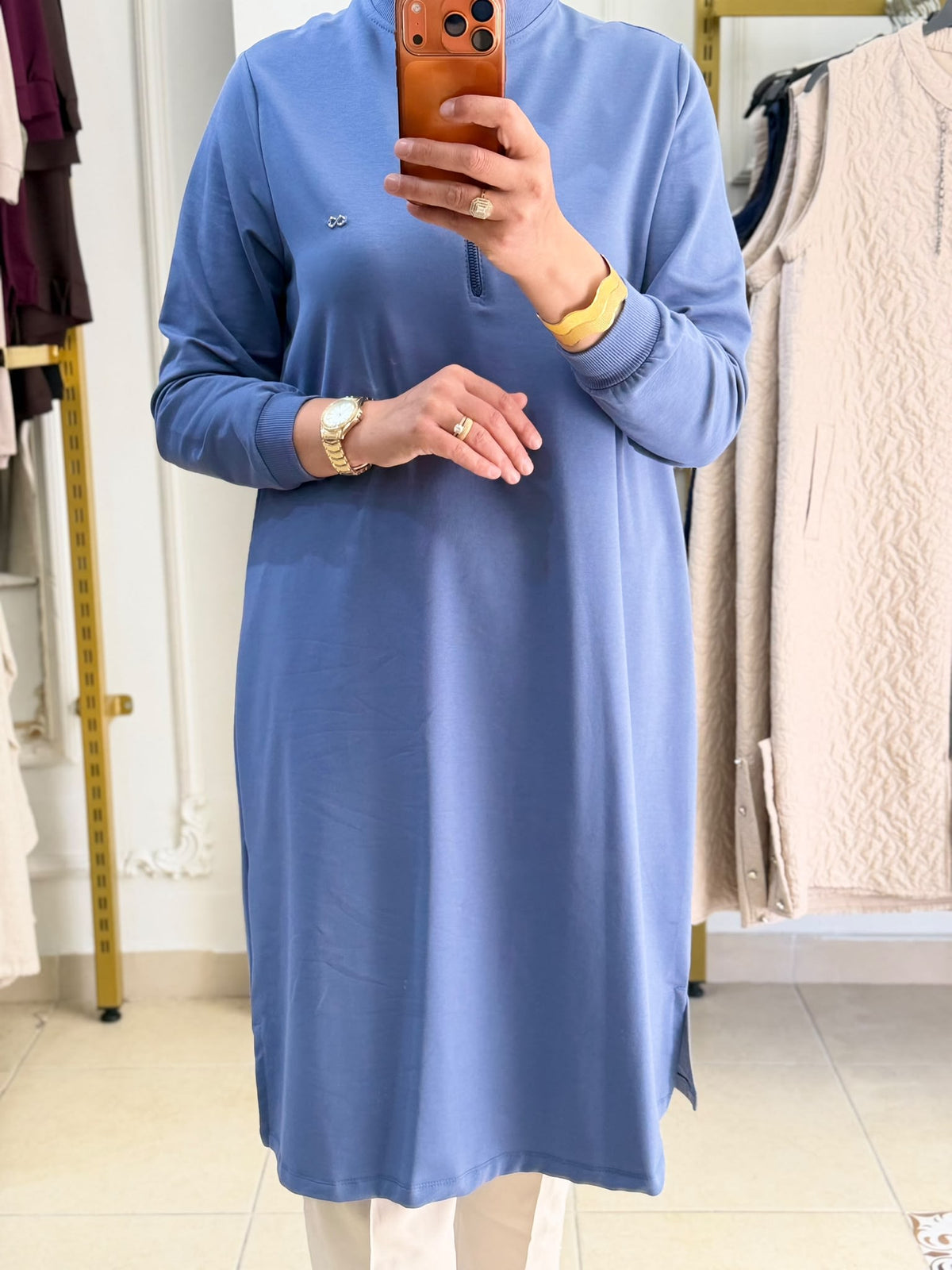 Kado Fermuarlı Tunik 1010 — GÖK MAVİSİ [stokoz:Y2J5SMrPCXKJgJfyQpgI%3AG%C3%96K%20MAV%C4%B0S%C4%B0%3A2%3Afbxrby]