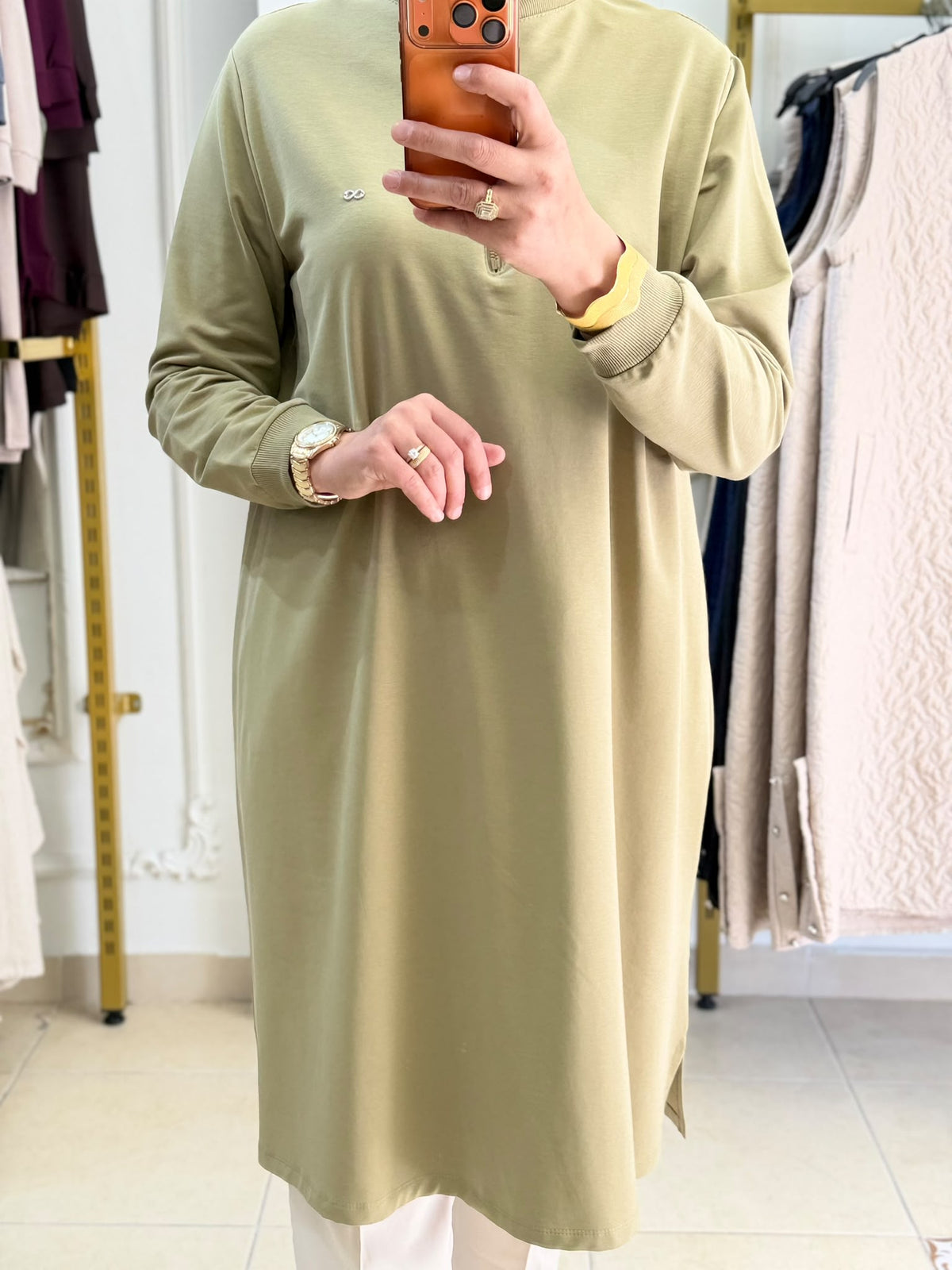 Kado Fermuarlı Tunik 1010 — Yeşil [stokoz:Y2J5SMrPCXKJgJfyQpgI%3AYe%C5%9Fil%3A2%3A1h4xt22]